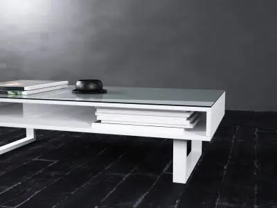 Table - Living Room Furniture 07 3D model