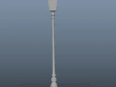 Streel Lamp 3D model