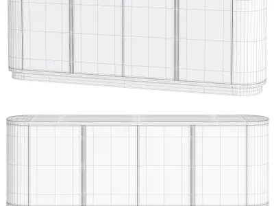 Laskasas BROWN Low-poly 3D model