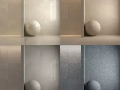 Tile Collection No 5 Low-poly 3D model