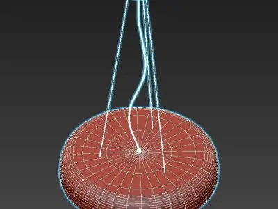 POT Hanging lamp 3D model