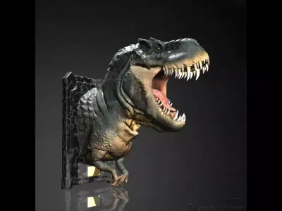 Dinossauro T-Rex 3D print model