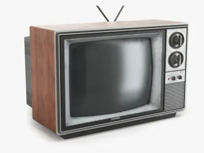  Retro TV Toshiba Blackstripe 