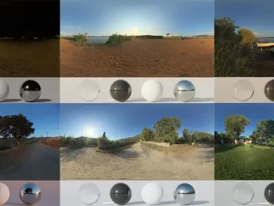 50 HDRIs Bundle  Texture