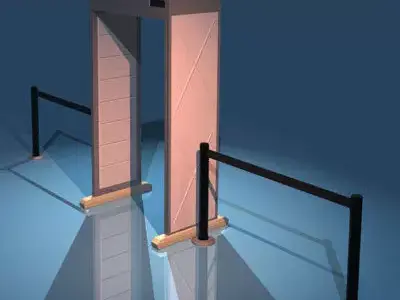 Metal detector 3D model