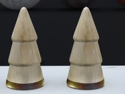 CHRISTMAS TREE FAUX DECOR 2024 3D model