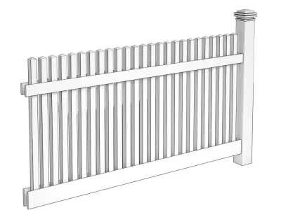 Fence 20 3D model