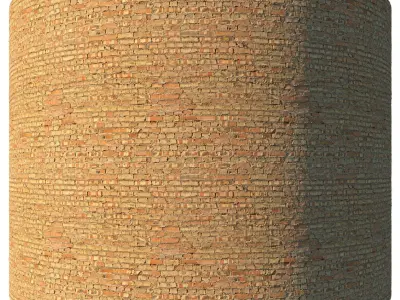 Brick wall 05 - scanned PBR material Texture