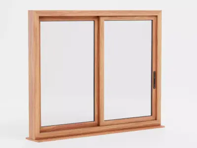 -Double Sliding Window- 3D model