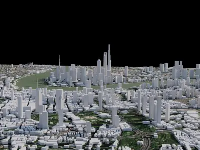 Shanghai - China 3D model