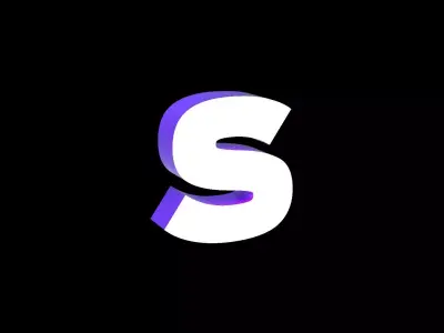 Led Light Sign letter S 3D print model