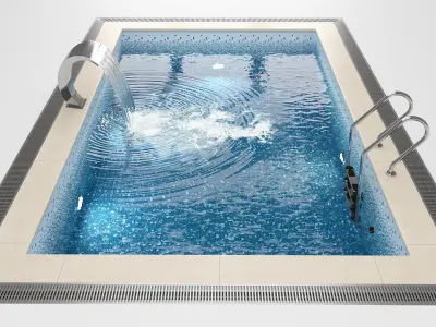 Swimming pool 1 3D model