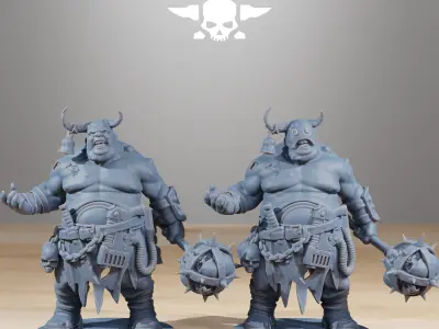 Corrupted Guard Walkers 3D print model