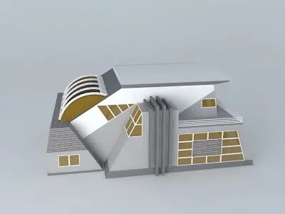 House exterior  Free 3D model