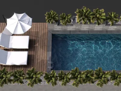 SWIMMING POOL NO 86 A 3D model