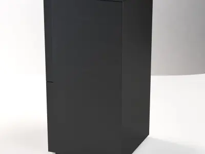 Samsung 28 cu ft Capacity 4 Door Flex Refrigerator with Family 3D model