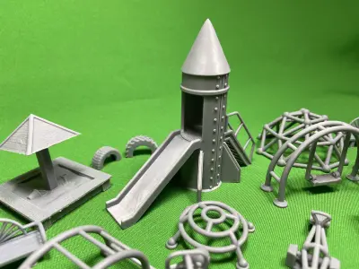 Soviet Playground 3D print model
