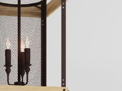Hanging Lamp LOFT HOUSE P-124 3D model