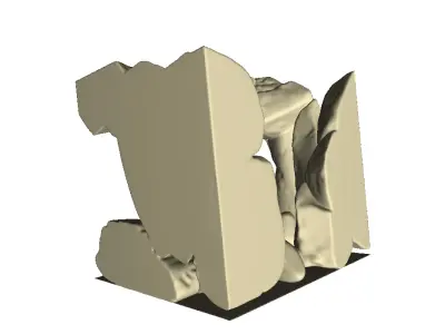 Rock 4 3D print model