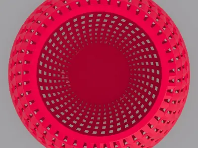 Filigree Chubby Geometric Shape 3D Print Model 3D print model