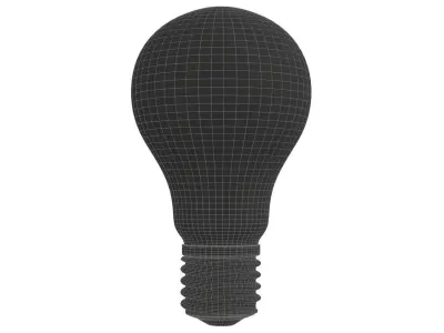 Incandescent light bulb 3D model