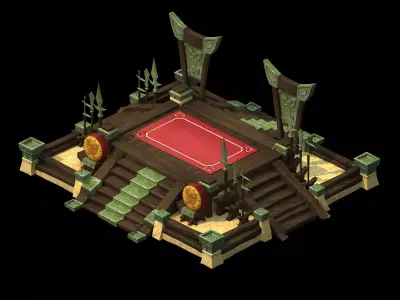 Xiqiao City - Bezutai 21 3D model