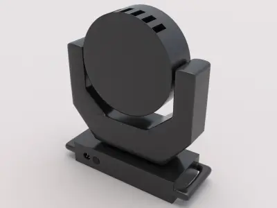 Moving Head Spot Wash 01 3D model