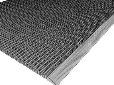 Rovamatto Apollo original Extra Strong grid carpet 3D model