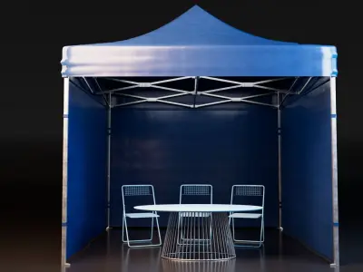 Promotional Tent Free 3D model