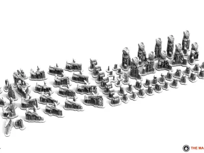 Universal Guard - Light Infantry Builder 3D print model