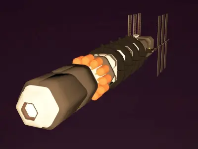 Solar Explorer 2 3D model
