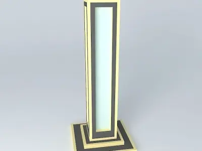 Floor model lamp 3D model