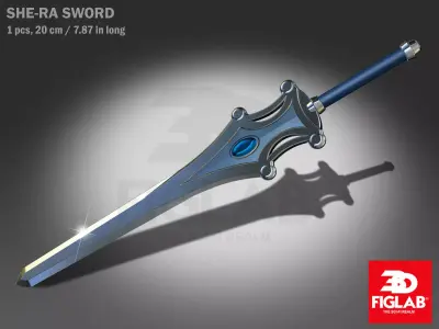 SHE-RA PROTECTION SWORD 3D model