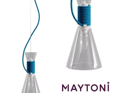 Pendant California P536PL-01BL Maytoni Modern Free 3D model