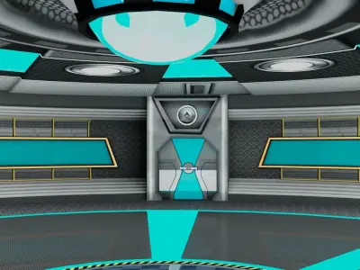 Sci-Fi Station  3D model