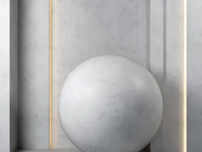 4K High Detail Concrete PBR Material - 2 Patterns - Textures Texture