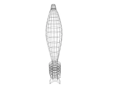 Mortar Ammunition - Type modern 3D model