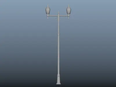 Street lamp Free 3D model