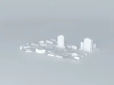Mechnikova city 3D model