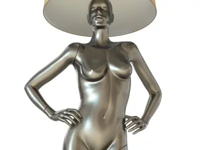 ASTRID MANNEQUIN Floor lamp 3D model