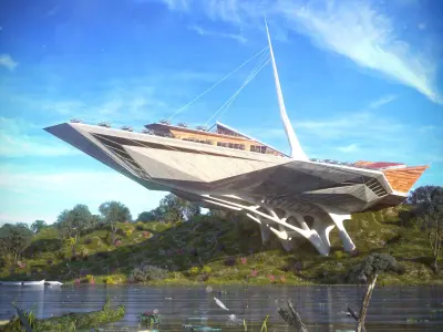 exterior design 3D model