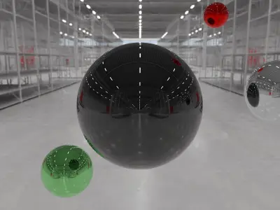 HDRI - Warehouse Interior 6 v2 Texture