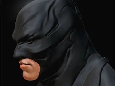Batman Suit design 3D model