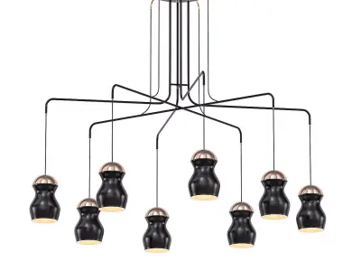 ZOEY CHANDELIER 3D model