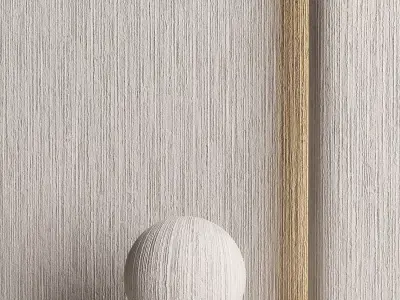 Striped decorative plaster Texture