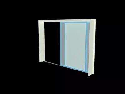 Door wall Free 3D model