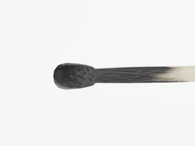Matches - 3 Versions Low-poly 3D model