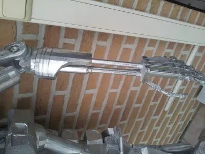 Terminator real life size 1m80 3D model