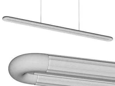 J Adams  Co Strata Pendant Lamp 3D model