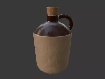 Clay Jug 3D model buy